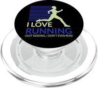 J'adore Courir, Je plaisante, Je ne Cours même Pas Le Marathon PopSockets PopGrip pour MagSafe