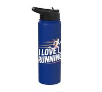 J'adore courir Passionate Runner Spirit Stainless Steel Insulated Water Bottle