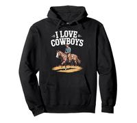 J'adore Cowboys Rider Passion Western Life Sweat à Capuche