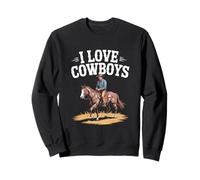 J'adore Cowboys Rider Passion Western Life Sweatshirt
