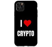 J'adore Crypto. Dire Crypto pour la Blockchain et Le jeton Coque pour iPhone 11 Pro Max