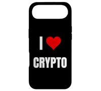 J'adore Crypto. Dire Crypto pour la Blockchain et Le jeton Coque pour iPhone Air