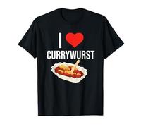 J'adore Currywurst - Currywurst drôle & Ruhrpott T-Shirt