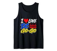 J'adore DC Go-Go Music, Washington District of Columbia Pride Débardeur