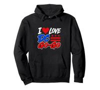 J'adore DC Go-Go Music, Washington District of Columbia Pride Sweat à Capuche