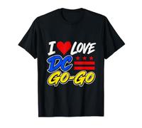 J'adore DC Go-Go Music, Washington District of Columbia Pride T-Shirt