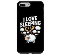 J'adore dormir, de jolis moutons, rêver, nuages, nuit Coque pour iPhone 7 Plus/8 Plus