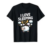 J'adore Dormir, de Jolis Moutons, rêver, Nuages, Nuit T-Shirt Graphique avec Valeur