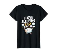 J'adore Dormir, de Jolis Moutons, rêver, Nuages, Nuit T-Shirt Graphique avec Valeur