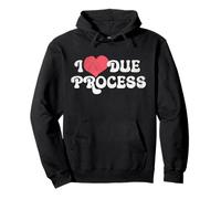 J'adore Due Process Sweat à Capuche
