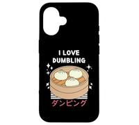 J'adore Dumbling, cuisine chinoise, amateur de raviolis Coque pour iPhone 16