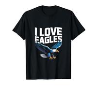 J'adore Eagles Freedom Spirit Bold T-Shirt Graphique avec Valeur