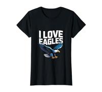 J'adore Eagles Freedom Spirit Bold T-Shirt Graphique avec Valeur