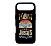 J'adore enseigner, mais Jésus est Le Premier Enseignant chrétien Coque pour iPhone Air