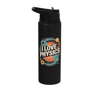 J'adore Equation Gears, passionné de physique Stainless Steel Insulated Water Bottle