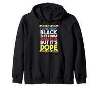 J'adore être Noir Un Peu Dangereux, mais Sweat à Capuche