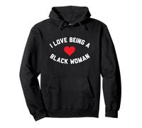 J'adore être Une Femme Noire Sweat à Capuche