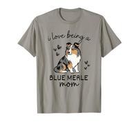 J'adore être Une Maman Blue Merle Sheltie T-Shirt