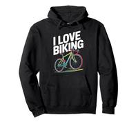 J'adore Faire du vélo, Une Balade Urbaine Dynamique Sweat à Capuche