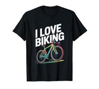 J'adore Faire du vélo, Une Balade Urbaine Dynamique T-Shirt Graphique avec Valeur