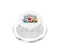 J'adore Faire Les tâches ménagères de Laundry Laundry Lover Clean Neat Freak PopSockets PopGrip pour MagSafe