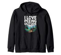 J'adore Faire Pipi à l'extérieur, Faire Une randonnée Amusante Sweat à Capuche