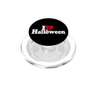 J'adore Halloween en Forme DE CŒUR PopSockets PopGrip pour MagSafe