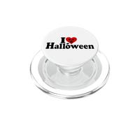 J'adore Halloween en Forme DE CŒUR PopSockets PopGrip pour MagSafe