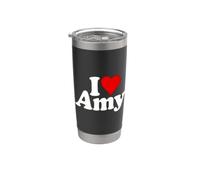 J'ADORE HEART AMY Gobelet isotherme en acier inoxydable double paroi