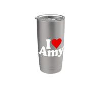 J'ADORE HEART AMY Gobelet isotherme en acier inoxydable double paroi