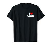 J'adore Heart Chili Chili Con Carne T-Shirt Graphique avec Valeur