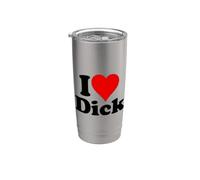 J'ADORE HEART DICK RICHARD Gobelet isotherme en acier inoxydable double paroi
