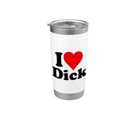 J'ADORE HEART DICK RICHARD Gobelet isotherme en acier inoxydable double paroi