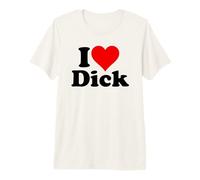 J'adore Heart Dick Richard T-Shirt Haut de Gamme
