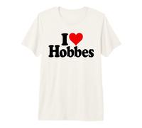 J'adore Heart Hobbes T-Shirt Haut de Gamme