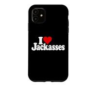 J'adore Heart Jackass Jackass Donkey Coque pour iPhone 11