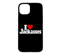 J'adore Heart Jackass Jackass Donkey Coque pour iPhone 15 Plus