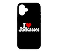 J'adore Heart Jackass Jackass Donkey Coque pour iPhone 16