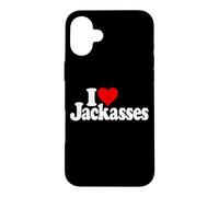 J'adore Heart Jackass Jackass Donkey Coque pour iPhone 16 Plus