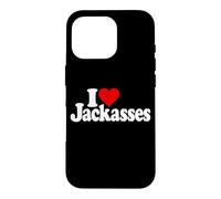 J'adore Heart Jackass Jackass Donkey Coque pour iPhone 16 Pro