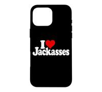 J'adore Heart Jackass Jackass Donkey Coque pour iPhone 16 Pro Max