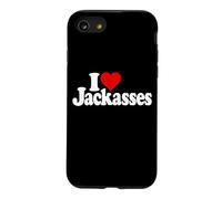 J'adore Heart Jackass Jackass Donkey Coque pour iPhone SE (2020) / 7/8