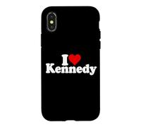 J'adore Heart Kennedy Coque pour iPhone X/XS