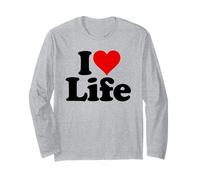 J'adore Heart Life Living Manche Longue