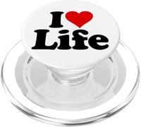 J'adore Heart Life Living PopSockets PopGrip pour MagSafe