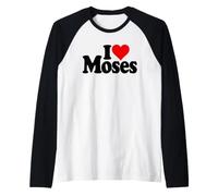 J'adore Heart Moses Manche Raglan