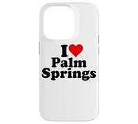 J'adore Heart Palm Springs en Californie Coque pour iPhone 14 Pro