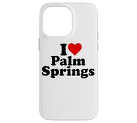 J'adore Heart Palm Springs en Californie Coque pour iPhone 14 Pro Max