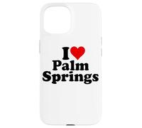 J'adore Heart Palm Springs en Californie Coque pour iPhone 15