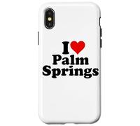 J'adore Heart Palm Springs en Californie Coque pour iPhone X/XS